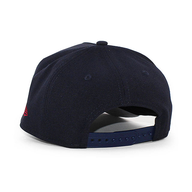 ニューエラ キャップ 9FORTY クリーブランド ガーディアンズ MLB A-FRAME SNAPBACK CAP NAVY