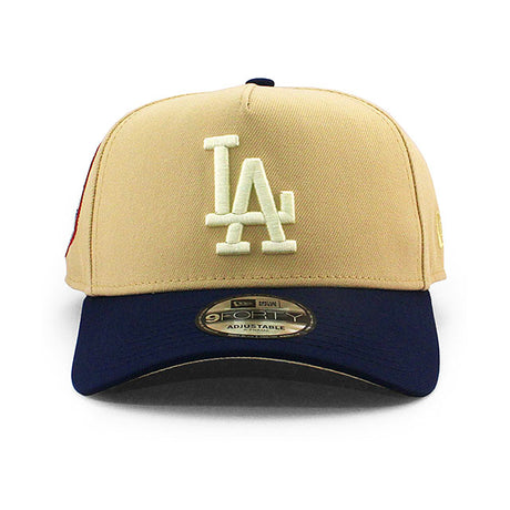 ニューエラ キャップ 9FORTY ロサンゼルス ドジャース MLB 1984 LA OLYMPIC GOLD BOTTOM A-FRAME SNAPBACK CAP V GOLD