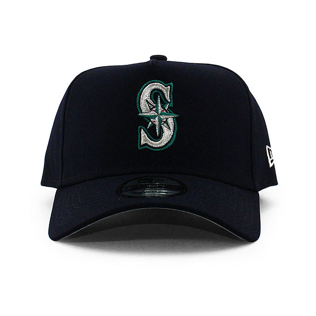 ニューエラ キャップ 9FORTY シアトル マリナーズ MLB A-FRAME SNAPBACK CAP NAVY