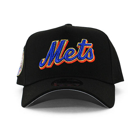 ニューエラ キャップ 9FORTY ニューヨーク メッツ MLB Mr. MET GREY BOTTOM A-FRAME SNAPBACK CAP BLACK