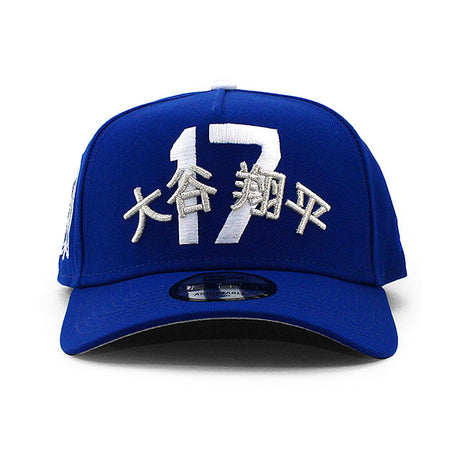 ニューエラ キャップ 9FORTY ロサンゼルス ドジャース MLB OHTANI SHOHEI GREY BOTTOM A-FRAME SNAPBACK CAP BLUE