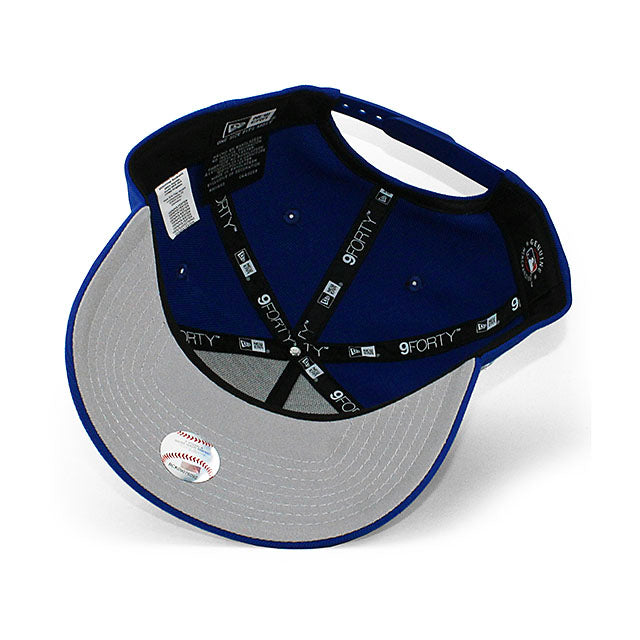 ニューエラ キャップ 9FORTY ロサンゼルス ドジャース MLB OHTANI SHOHEI GREY BOTTOM A-FRAME SNAPBACK CAP BLUE