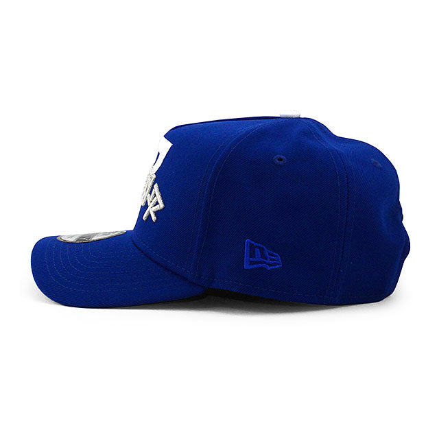 ニューエラ キャップ 9FORTY ロサンゼルス ドジャース MLB OHTANI SHOHEI GREY BOTTOM A-FRAME SNAPBACK CAP BLUE