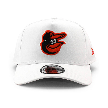 ニューエラ キャップ 9FORTY ボルチモア オリオールズ MLB A-FRAME SNAPBACK CAP WHITE