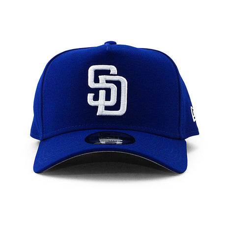 ニューエラ キャップ 9FORTY サンディエゴ パドレス MLB A-FRAME SNAPBACK CAP LT ROYAL