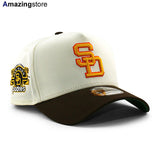 ニューエラ キャップ 9FORTY サンディエゴ パドレス MLB SAN DIEGO STADIUM KELLY GREEN BOTTOM A-FRAME SNAPBACK CAP CREAM