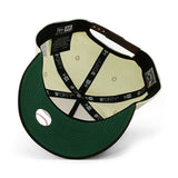 ニューエラ キャップ 9FORTY サンディエゴ パドレス MLB SAN DIEGO STADIUM KELLY GREEN BOTTOM A-FRAME SNAPBACK CAP CREAM