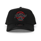 ニューエラ キャップ 9FORTY フィラデルフィア フィリーズ MLB TONAL POP A-FRAME SNAPBACK CAP BLACK