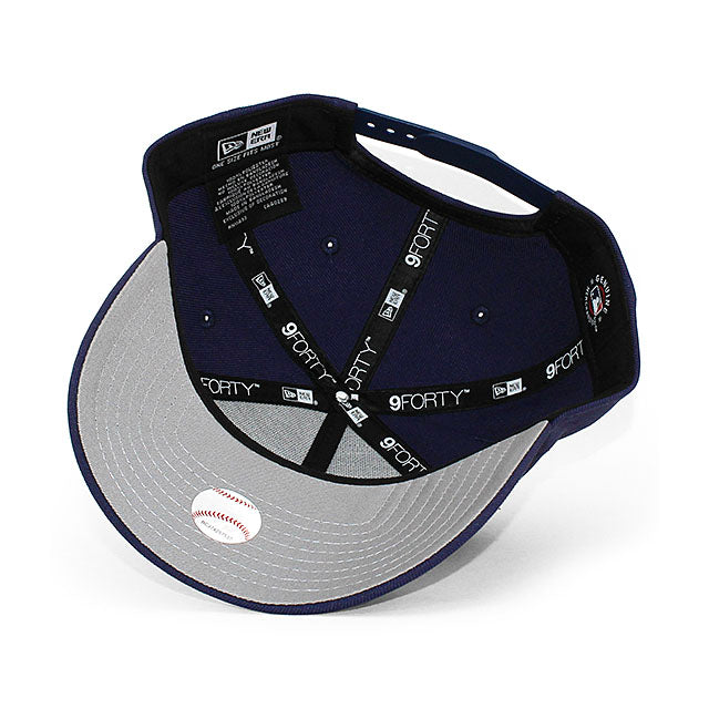 ニューエラ キャップ 9FORTY タンパベイ レイズ MLB A-FRAME SNAPBACK CAP NAVY