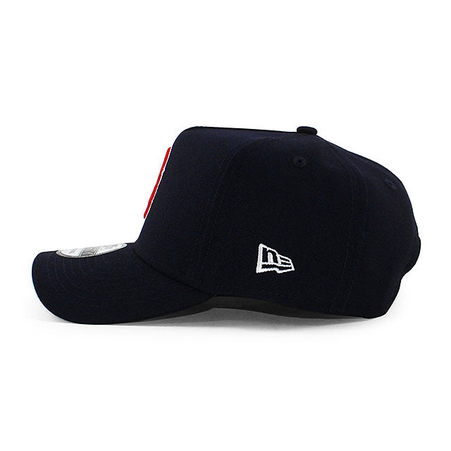 ニューエラ キャップ 9FORTY ボストン レッドソックス MLB A-FRAME SNAPBACK CAP NAVY