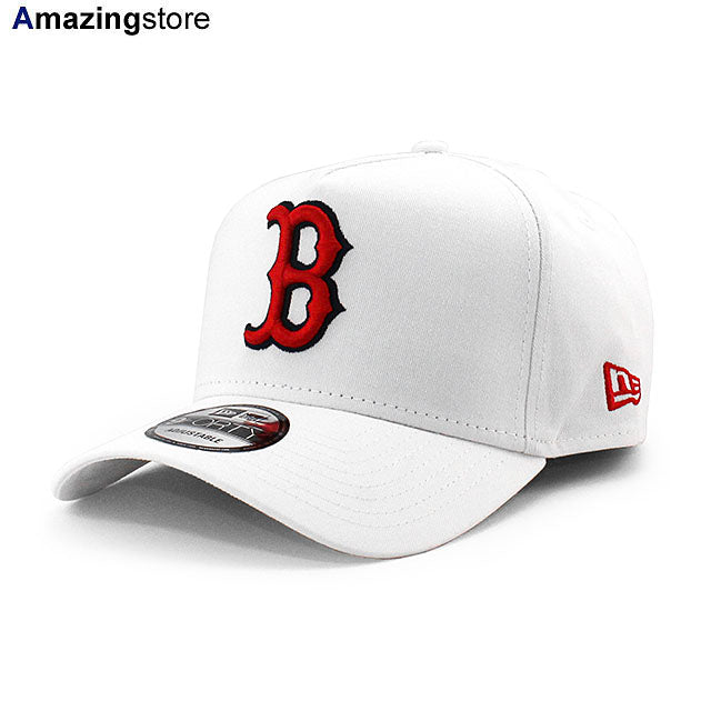 ニューエラ キャップ 9FORTY ボストン レッドソックス MLB A-FRAME SNAPBACK CAP WHITE