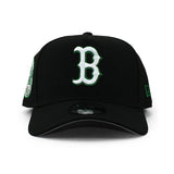 ニューエラ キャップ 9FORTY ボストン レッドソックス MLB FENWAY PARK GREY BOTTOM A-FRAME SNAPBACK CAP BLACK