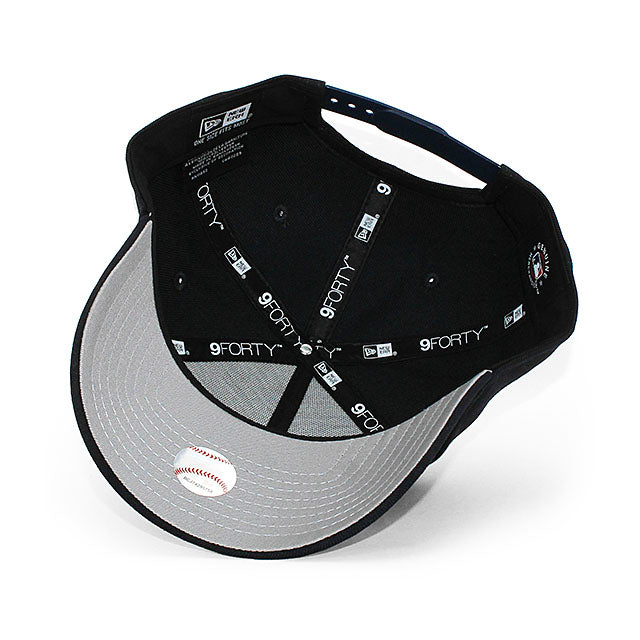 ニューエラ キャップ 9FORTY デトロイト タイガース MLB A-FRAME SNAPBACK CAP NAVY