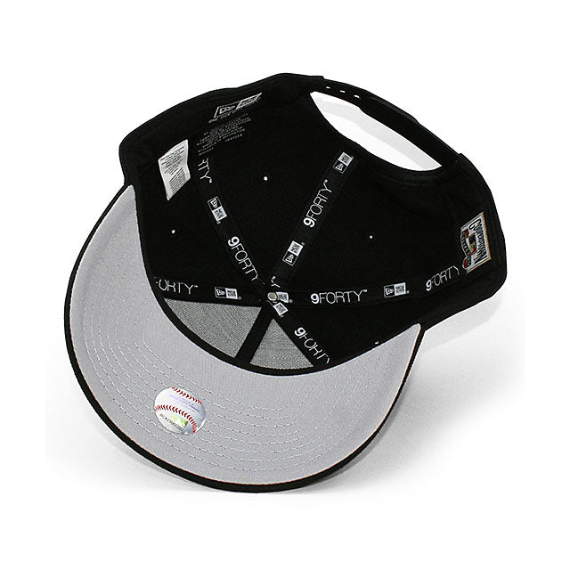 ニューエラ キャップ 9FORTY デトロイト タイガース MLB TIGER STADIUM GREY BOTTOM A-FRAME SNAPBACK CAP BLACK