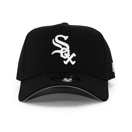 ニューエラ キャップ 9FORTY シカゴ ホワイトソックス MLB A-FRAME SNAPBACK CAP BLACK
