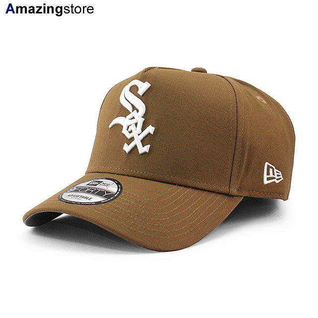 ニューエラ キャップ 9FORTY シカゴ ホワイトソックス MLB A-FRAME SNAPBACK CAP KHAKI