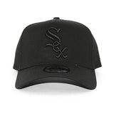 ニューエラ キャップ 9FORTY シカゴ ホワイトソックス MLB A-FRAME SNAPBACK CAP BLACKOUT