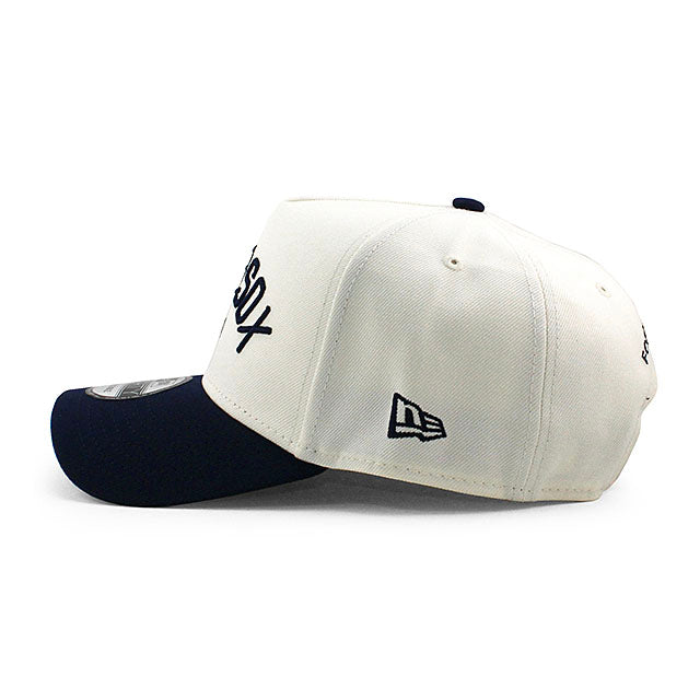 ニューエラ キャップ 9FORTY スナップバック アリス&ワンダー シカゴ ホワイトソックス MLB A-FRAME SNAPBACK CAP CREAM