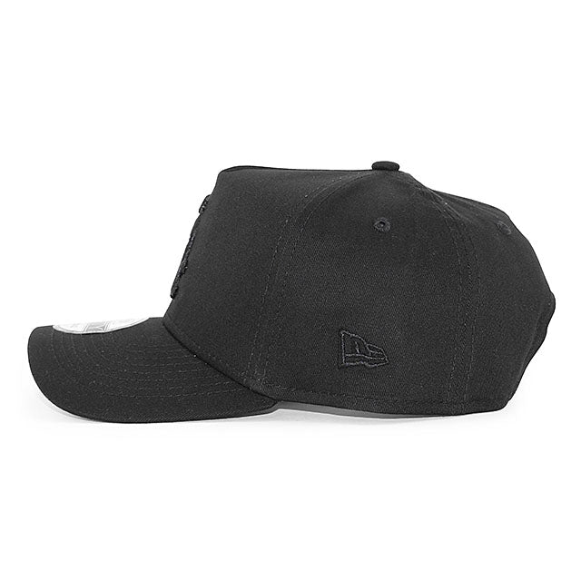 EU AU限定 ニューエラ キャップ 9FORTY シカゴ ホワイトソックス MLB A-FRAME SNAPBACK CAP BLACKOUT