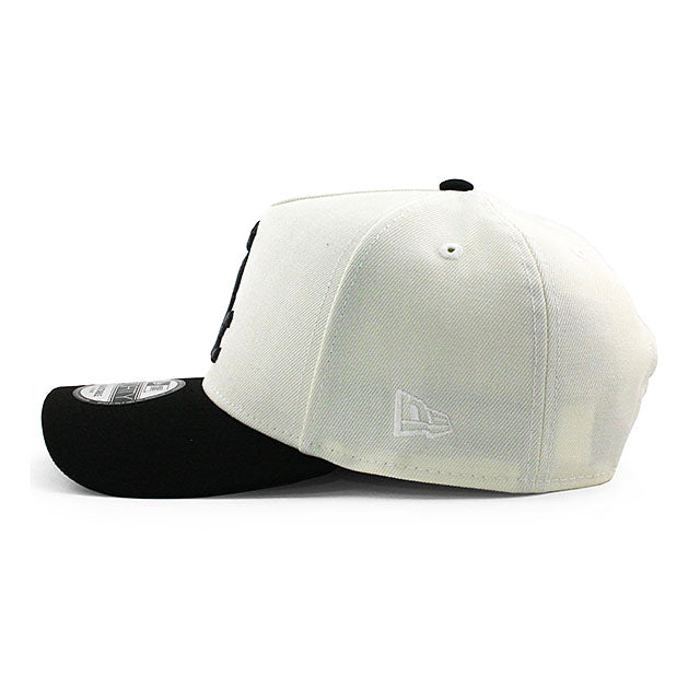 ニューエラ キャップ 9FORTY シカゴ ホワイトソックス MLB 1991 INAUGURAL YEAR KELLY GREEN BOTTOM A-FRAME SNAPBACK CAP CREAM