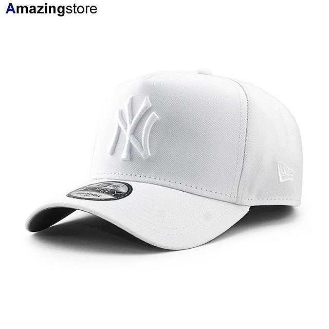 ニューエラ キャップ 9FORTY ニューヨーク ヤンキース MLB A-FRAME SNAPBACK CAP WHITEOUT