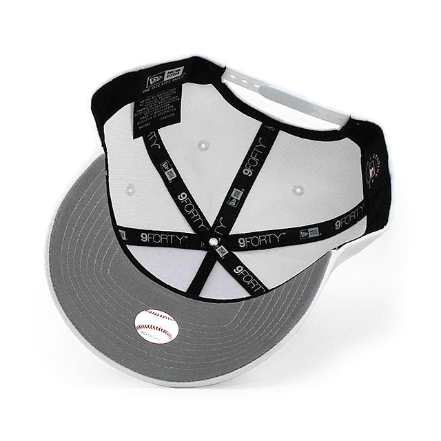 ニューエラ キャップ 9FORTY ニューヨーク ヤンキース MLB A-FRAME SNAPBACK CAP WHITEOUT