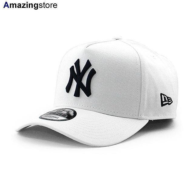 ニューエラ キャップ 9FORTY ニューヨーク ヤンキース MLB A-FRAME SNAPBACK CAP WHITE