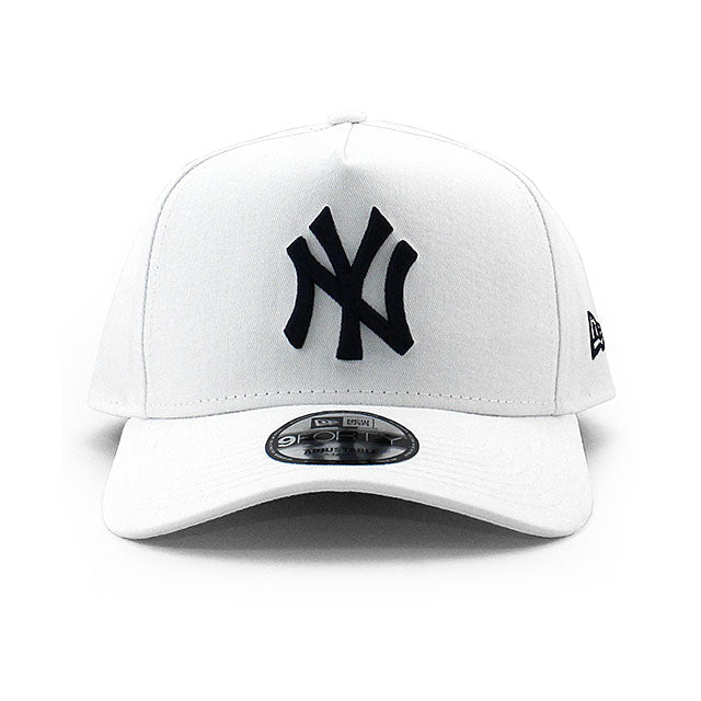 ニューエラ キャップ 9FORTY ニューヨーク ヤンキース MLB A-FRAME SNAPBACK CAP WHITE