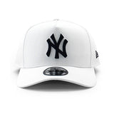 ニューエラ キャップ 9FORTY ニューヨーク ヤンキース MLB A-FRAME SNAPBACK CAP WHITE