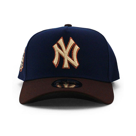 ニューエラ キャップ 9FORTY ニューヨーク ヤンキース MLB YANKEE STADIUM KELLY GREEN BOTTOM A-FRAME SNAPBACK CAP NAVY