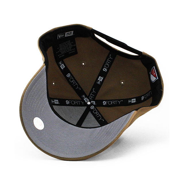 ニューエラ キャップ 9FORTY インテル マイアミ MLS A-FRAME SNAPBACK CAP KHAKI