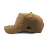 ニューエラ キャップ 9FORTY インテル マイアミ MLS A-FRAME SNAPBACK CAP KHAKI