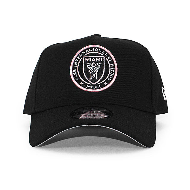 ニューエラ キャップ 9FORTY インテル マイアミ MLS A-FRAME SNAPBACK CAP BLACK – Amazingstore