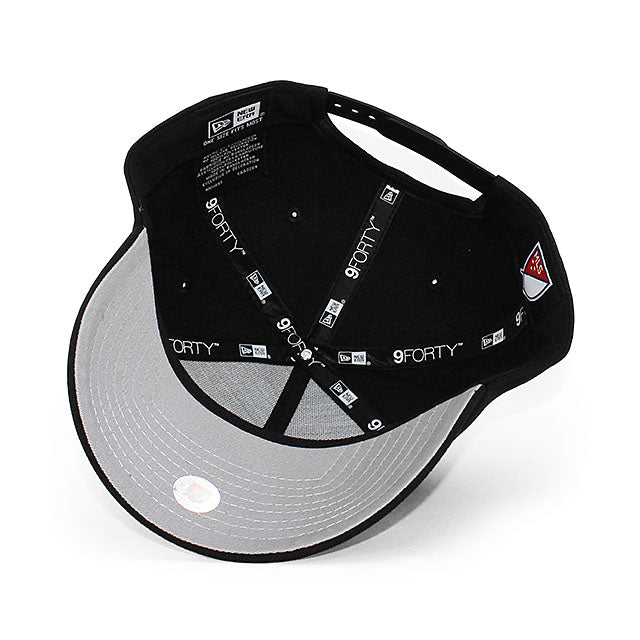 ニューエラ キャップ 9FORTY インテル マイアミ MLS A-FRAME SNAPBACK CAP BLACK