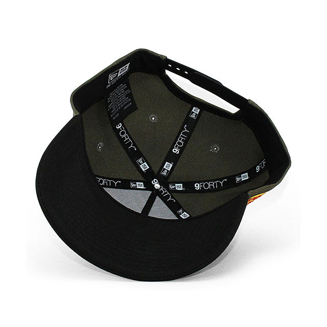 ニューエラ キャップ 9FORTY ナスカー マーティン トゥーレックス ジュニア A-FRAME SNAPBACK CAP OLIVE