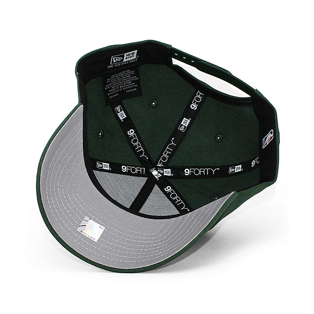 ニューエラ キャップ 9FORTY ミルウォーキー バックス NBA A-FRAME SNAPBACK CAP GREEN