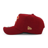 ニューエラ キャップ 9FORTY クリーブランド キャバリアーズ NBA A-FRAME SNAPBACK CAP BURGUNDY