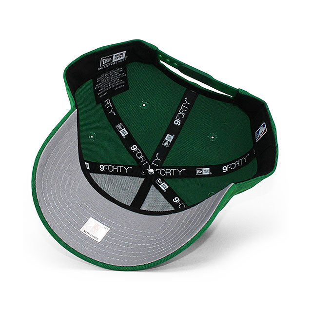 ニューエラ キャップ 9FORTY ボストン セルティックス NBA A-FRAME SNAPBACK CAP GREEN