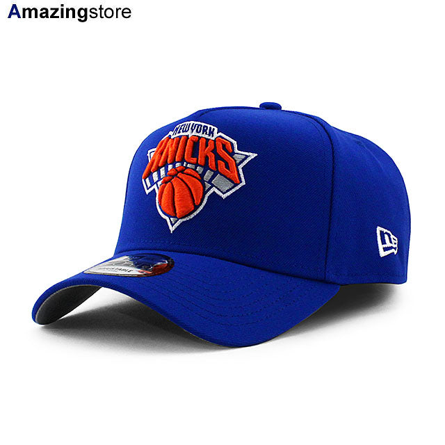 ニューエラ キャップ 9FORTY ニューヨーク ニックス NBA A-FRAME SNAPBACK CAP BLUE