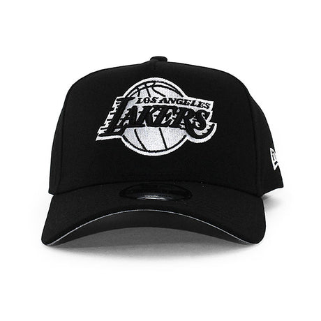 ニューエラ キャップ 9FORTY ロサンゼルス レイカーズ NBA A-FRAME SNAPBACK CAP BLACK
