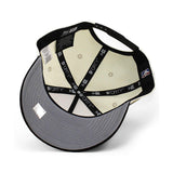 ニューエラ キャップ 9FORTY ロサンゼルス レイカーズ NBA GREY BOTTOM A-FRAME SNAPBACK CAP CREAM