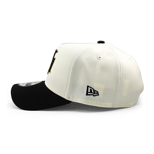 ニューエラ キャップ 9FORTY ロサンゼルス レイカーズ NBA GREY BOTTOM A-FRAME SNAPBACK CAP CREAM