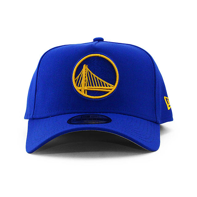 ニューエラ キャップ 9FORTY ゴールデンステイト ウォリアーズ NBA A-FRAME SNAPBACK CAP BLUE