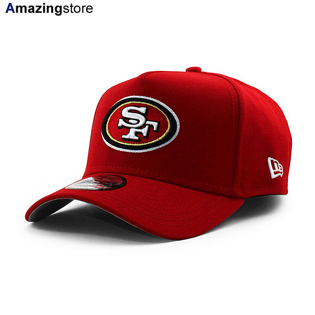 ニューエラ キャップ 9FORTY サンフランシスコ 49ERS NFL A-FRAME SNAPBACK CAP RED