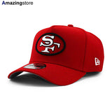 ニューエラ キャップ 9FORTY サンフランシスコ 49ERS NFL A-FRAME SNAPBACK CAP RED