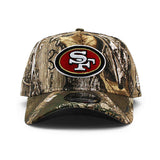 ニューエラ キャップ 9FORTY サンフランシスコ 49ERS NFL A-FRAME SNAPBACK CAP REAL TREE CAMO