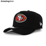 ニューエラ キャップ 9FORTY サンフランシスコ 49ERS NFL A-FRAME SNAPBACK CAP BLACK