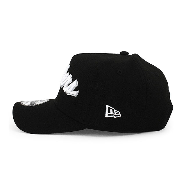 ニューエラ キャップ 9FORTY ラスベガス レイダース NFL 50TH GREY BOTTOM A-FRAME SNAPBACK CAP BLACK