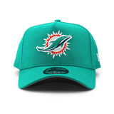 ニューエラ キャップ 9FORTY マイアミ ドルフィンズ NFL A-FRAME SNAPBACK CAP AQUA