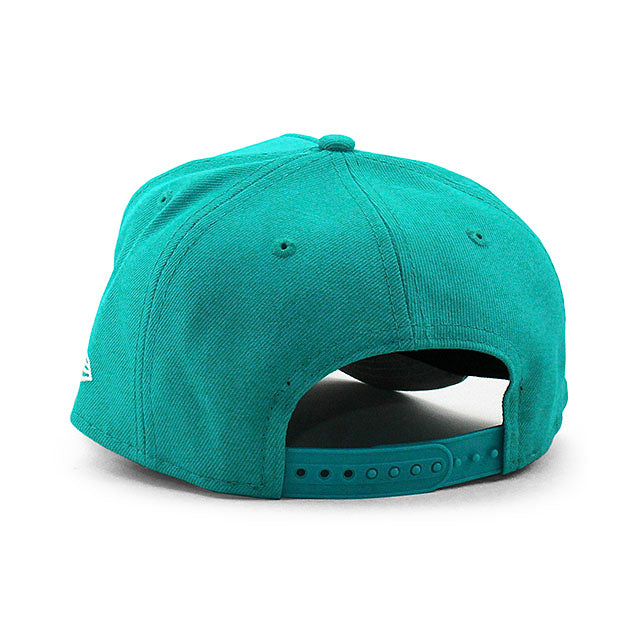 ニューエラ キャップ 9FORTY マイアミ ドルフィンズ NFL A-FRAME SNAPBACK CAP AQUA